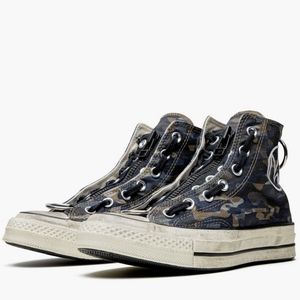 The Undercover x Converse Chuck 70 Hi “Camo”. So many vibes with this shoe!!Dope